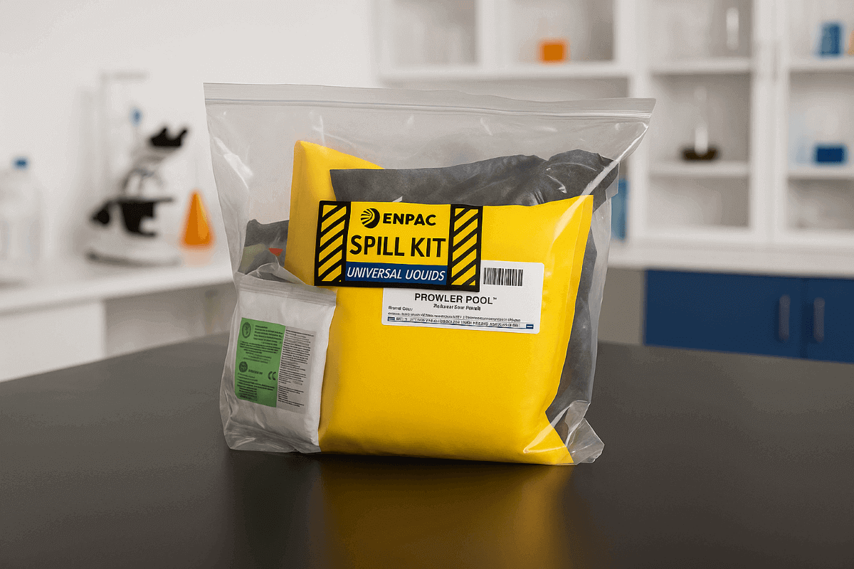 kits antiderrames químicos