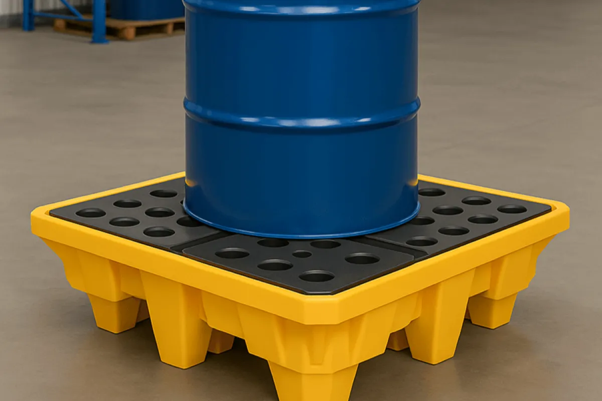 tarimas para derrames usos en exterior