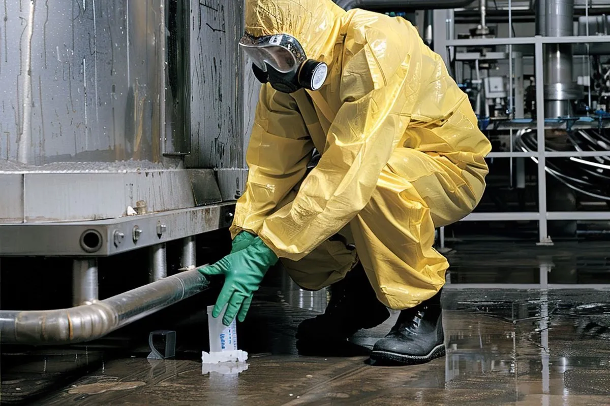 como usar un kit antiderrame