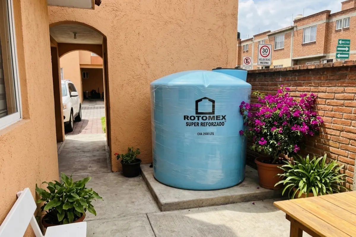 Instalar cisterna de agua 